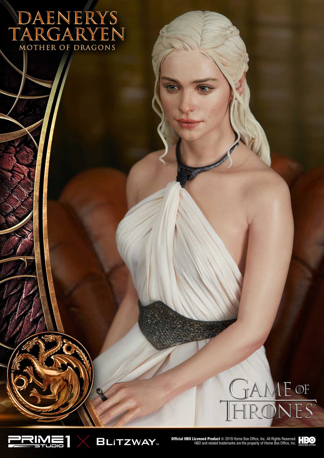 Daenerys Drogon Action Figure Repaint Threezero Daenerys New 3A