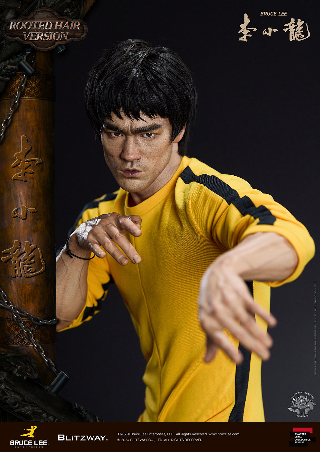 Bruce Lee Tribute 50th Anniversary (Rooted Hair Ver.)