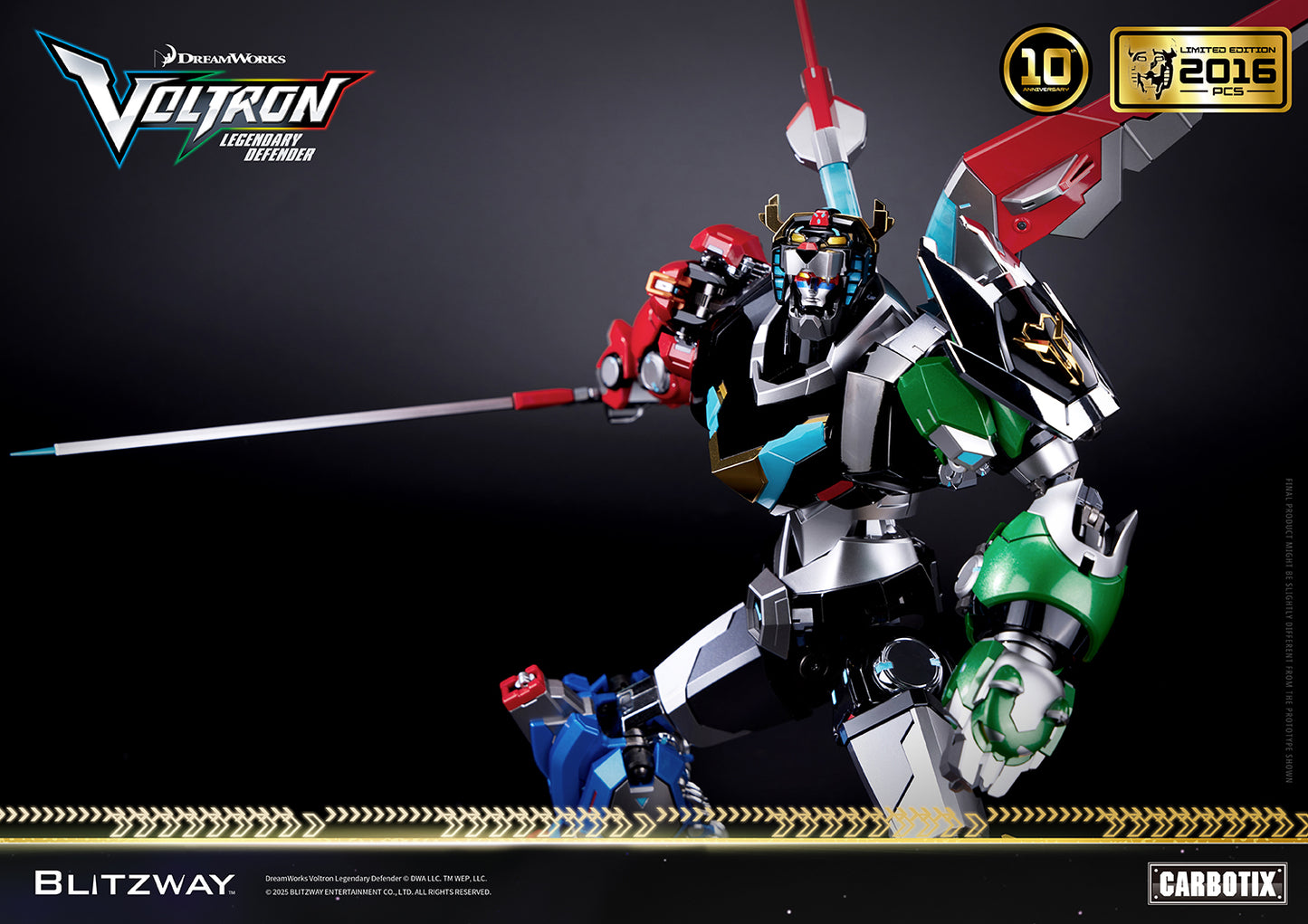 Voltron: Legendary Defender (Limited Edition 2016 pcs)