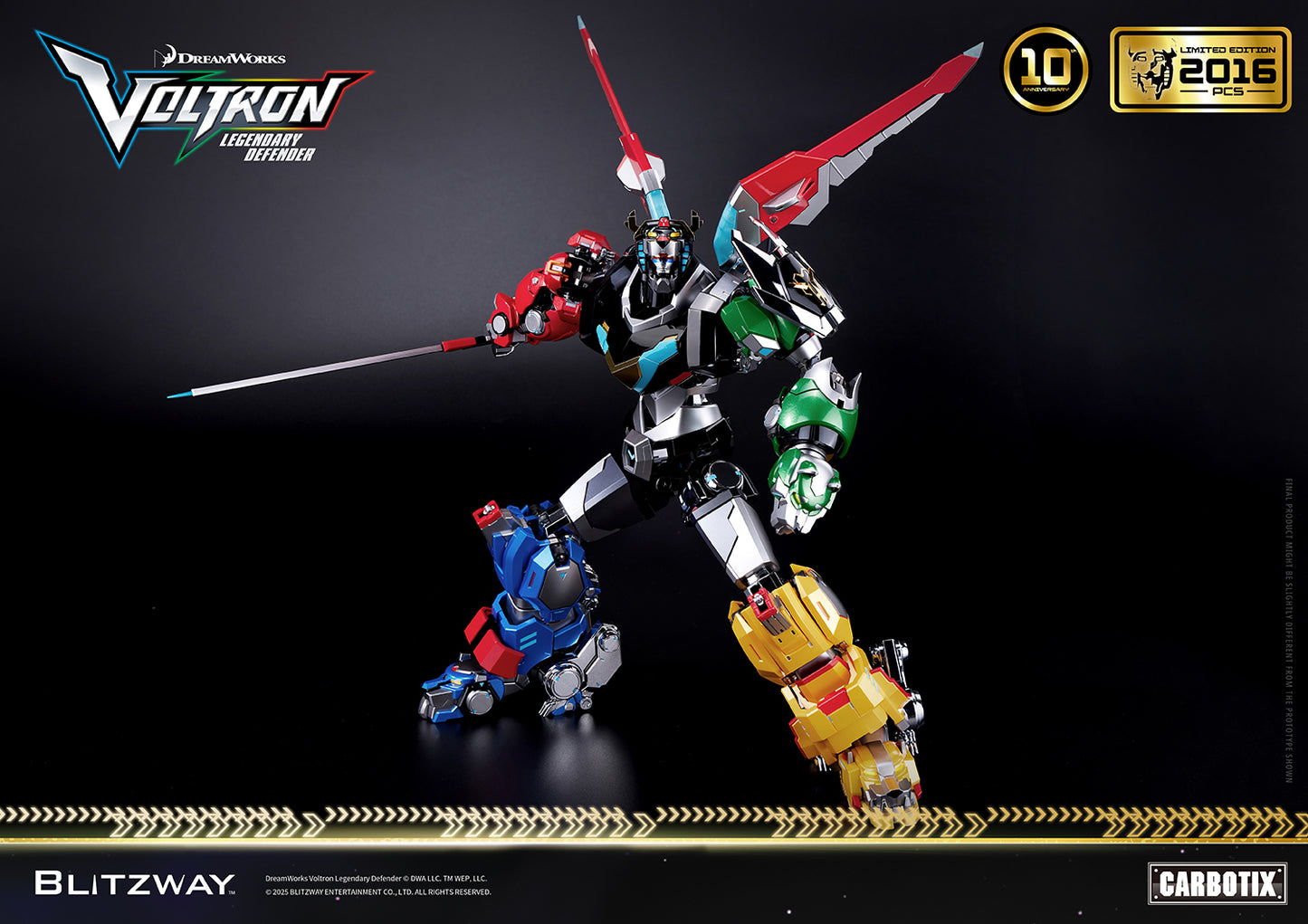 Voltron: Legendary Defender (Limited Edition 2016 pcs)