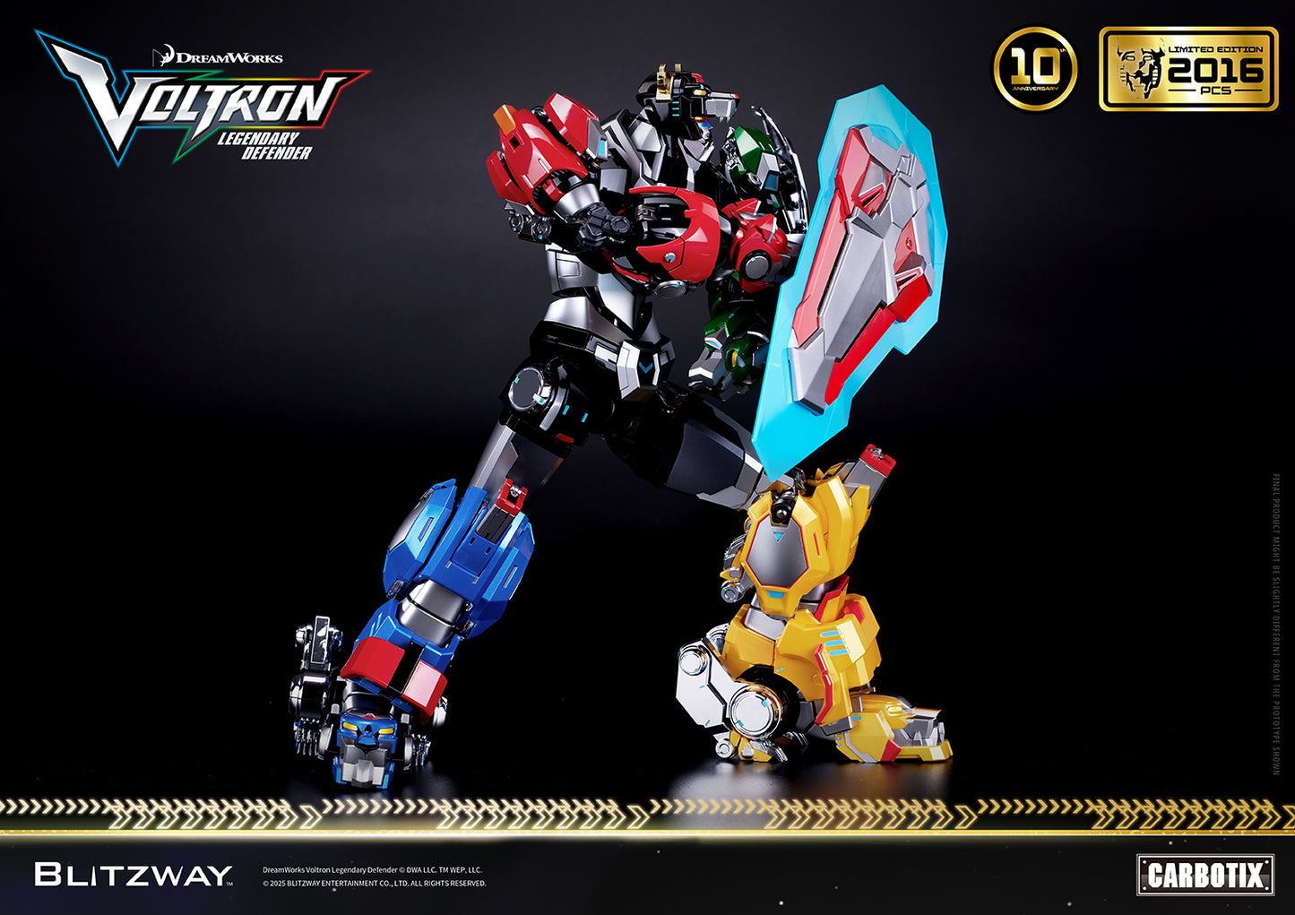 Voltron: Legendary Defender (Limited Edition 2016 pcs)