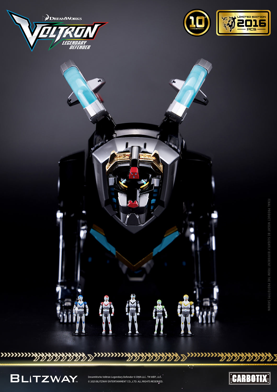 Voltron: Legendary Defender (Limited Edition 2016 pcs)