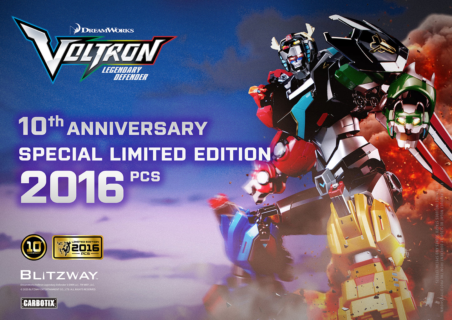 Voltron: Legendary Defender (Limited Edition 2016 pcs)