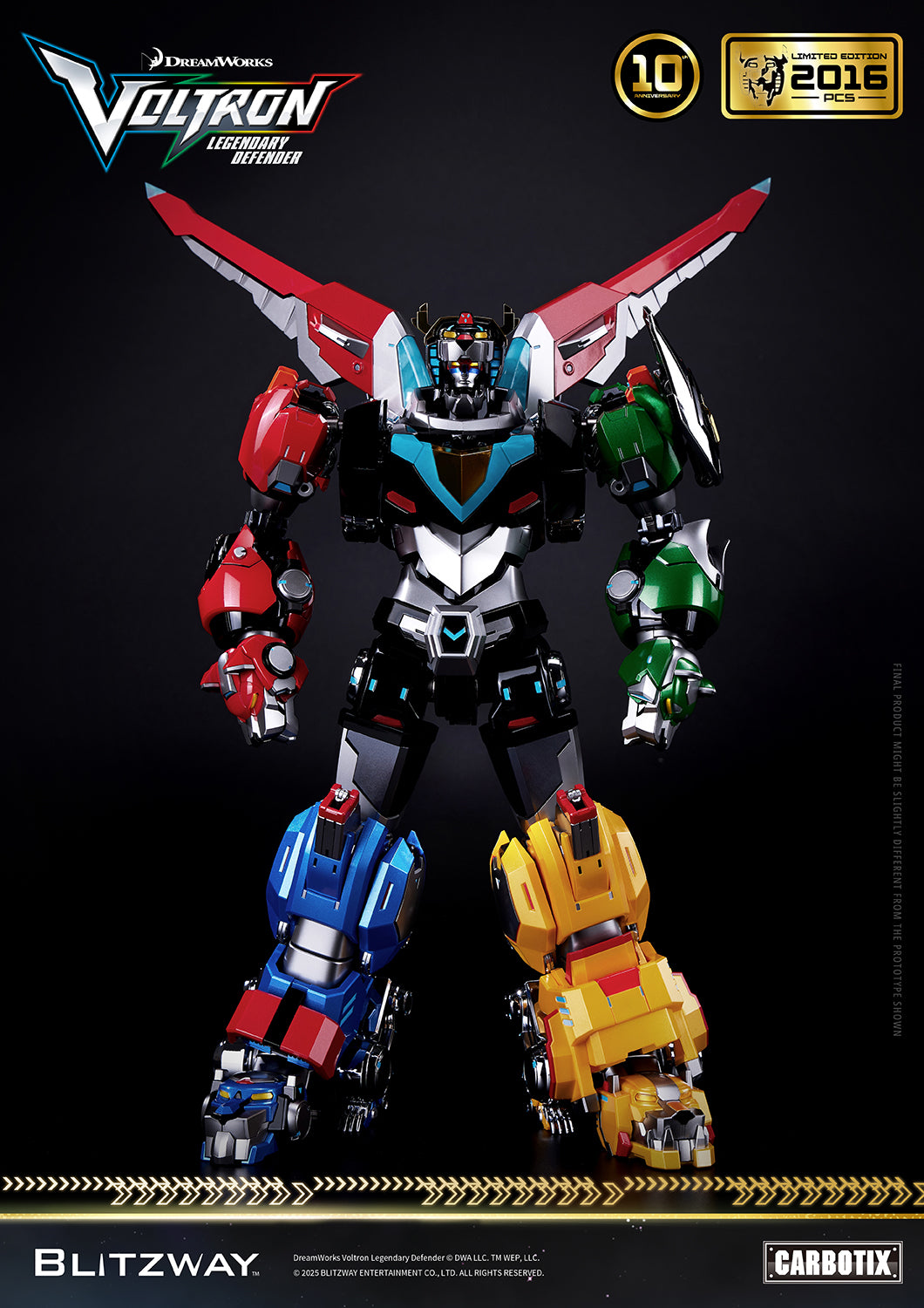 Voltron: Legendary Defender (Limited Edition 2016 pcs)
