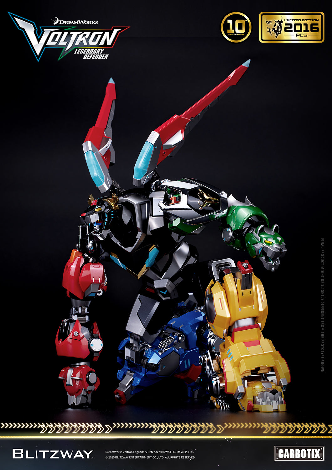 Voltron: Legendary Defender (Limited Edition 2016 pcs)
