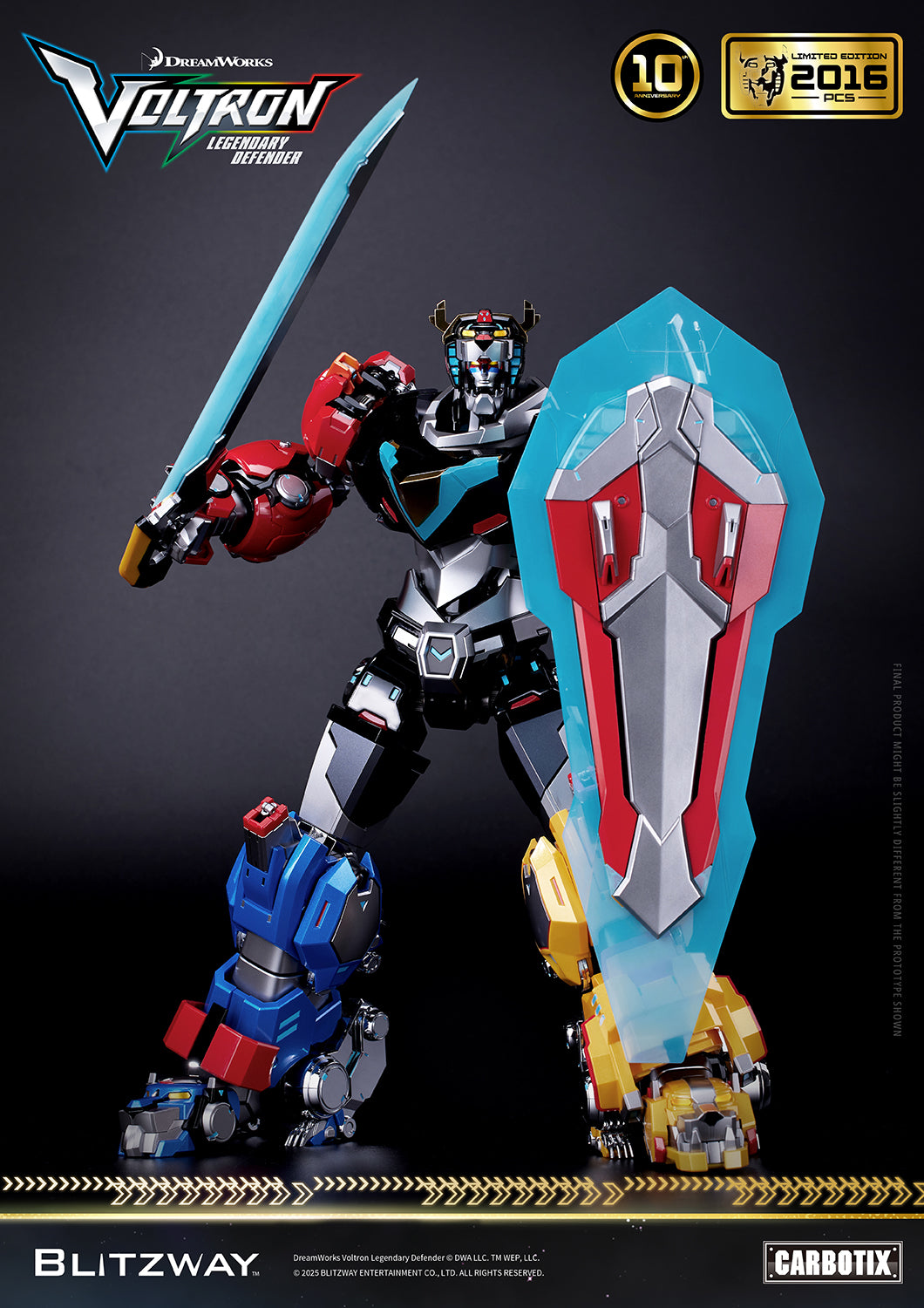Voltron: Legendary Defender (Limited Edition 2016 pcs)