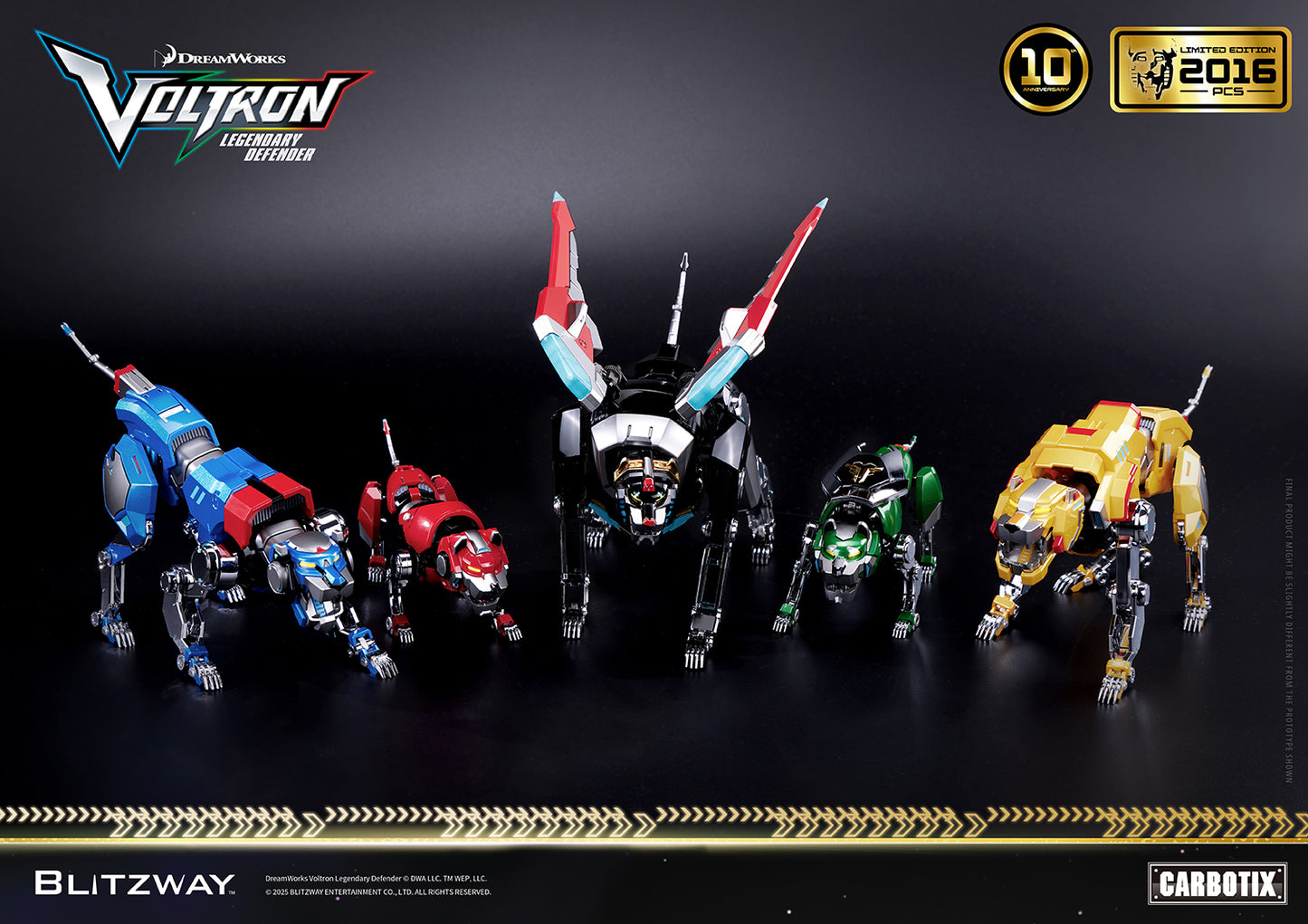 Voltron: Legendary Defender (Limited Edition 2016 pcs)