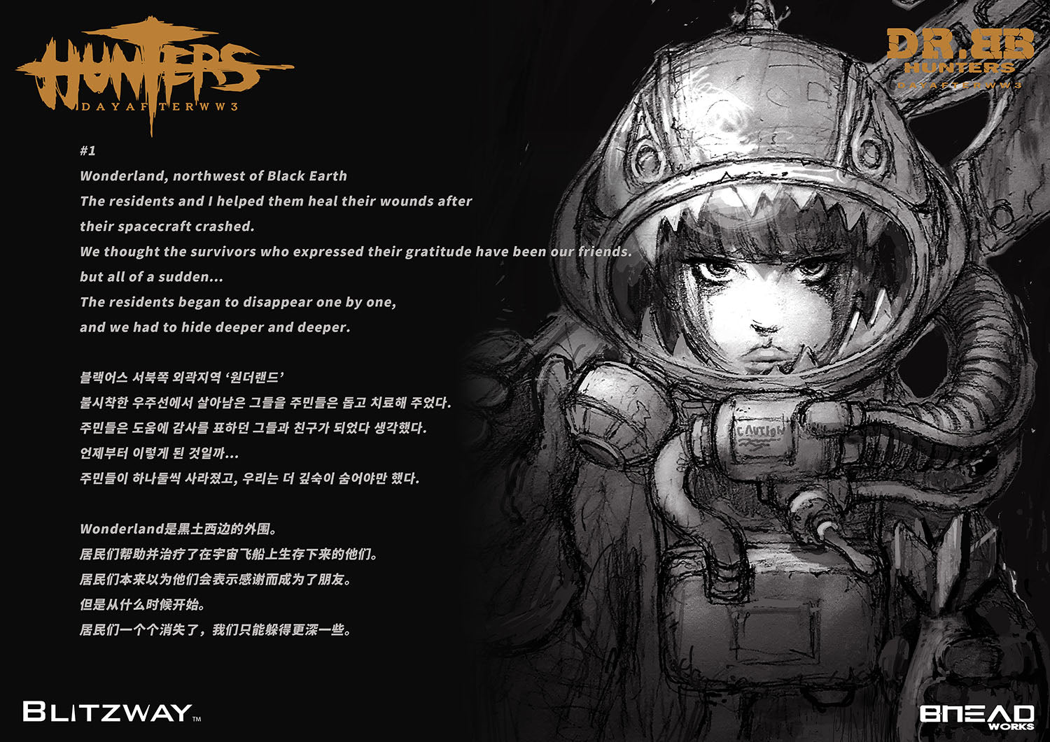 Hunters: Day After WWIII Dr. BB 1/6 Scale Action Figure