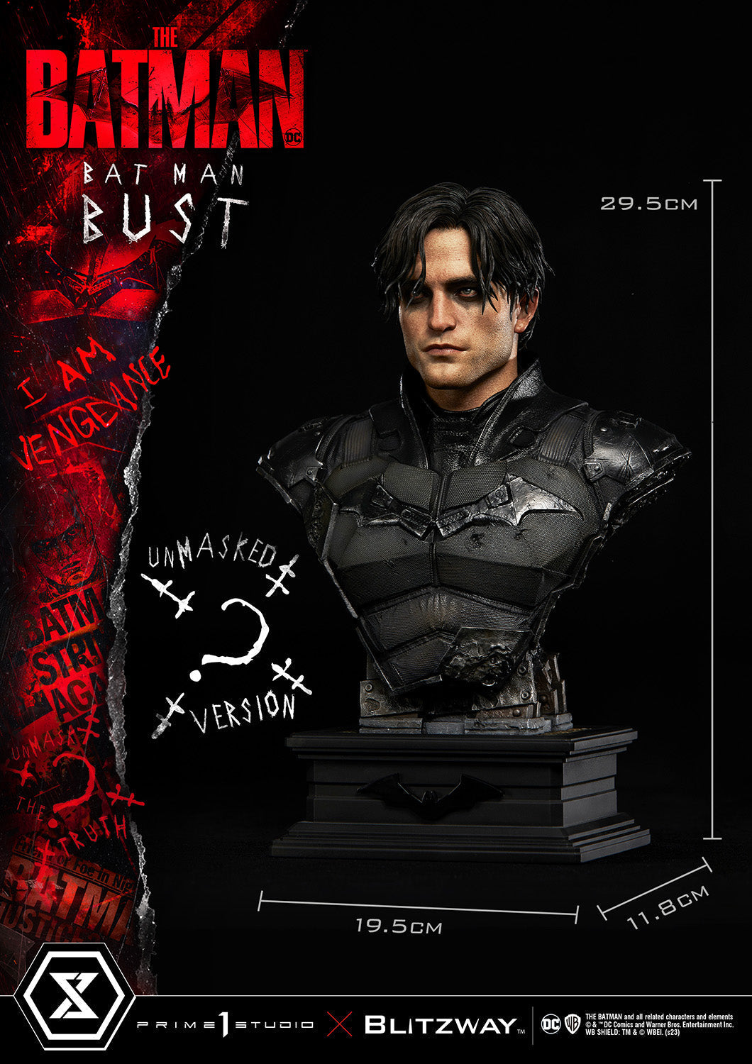 The Batman Bust (Unmasked Ver.)