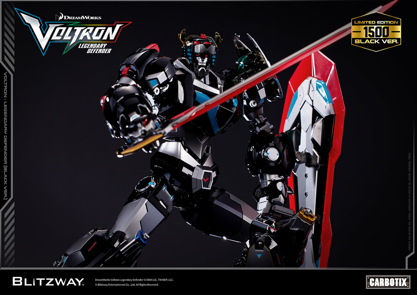 Voltron: Legendary Defender (Black Ver.)