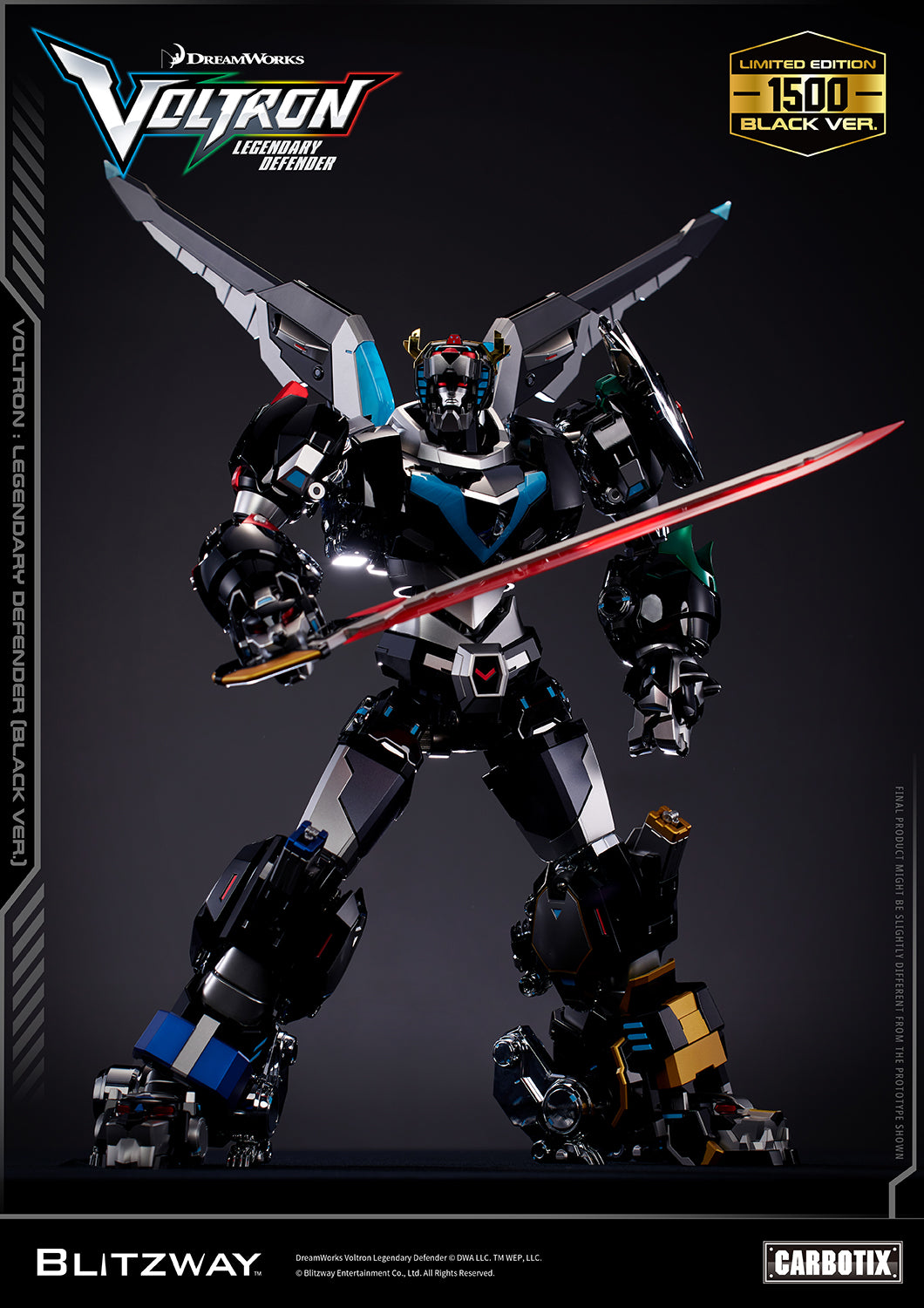 Voltron: Legendary Defender (Black Ver.)