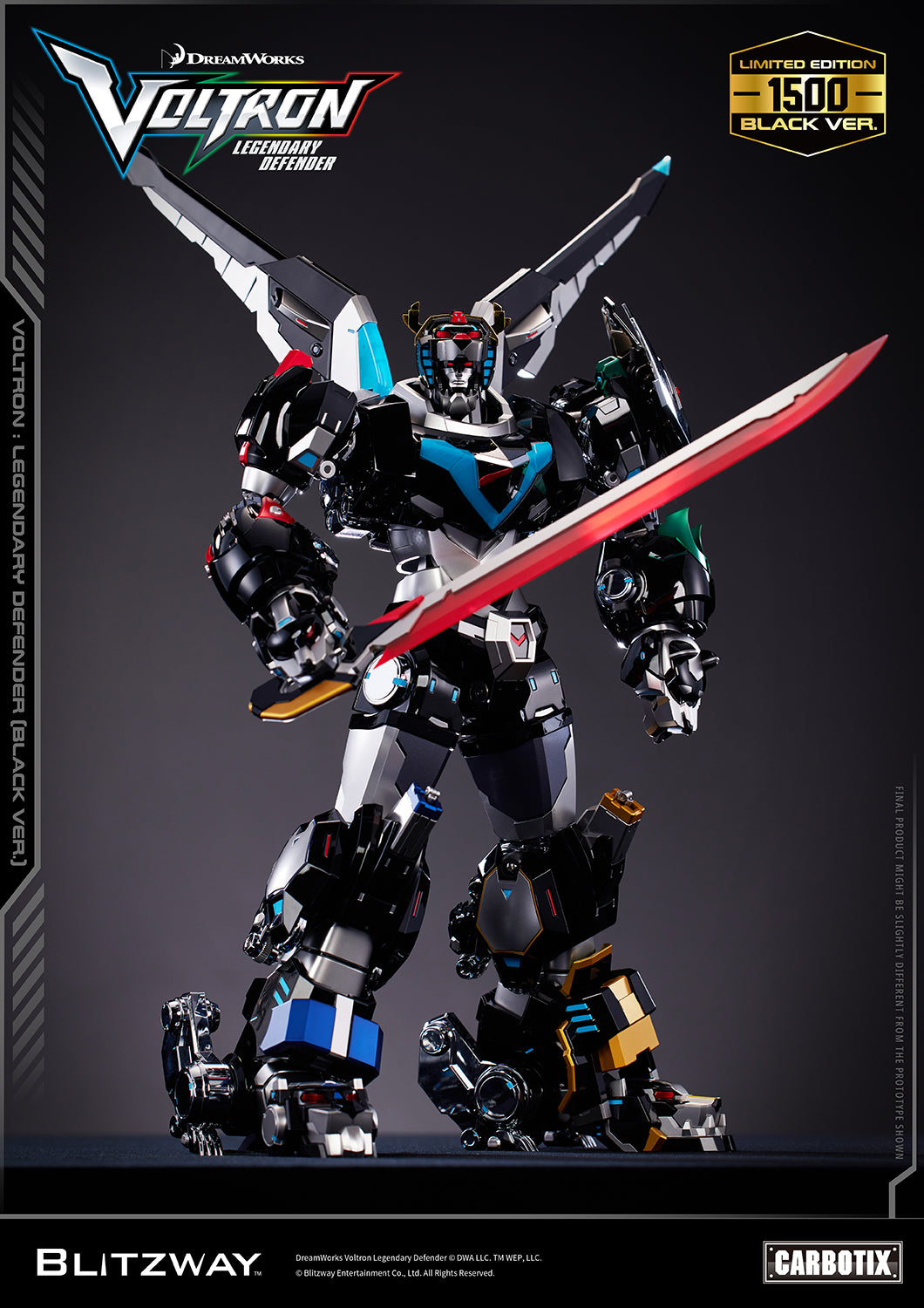 Voltron: Legendary Defender (Black Ver.)